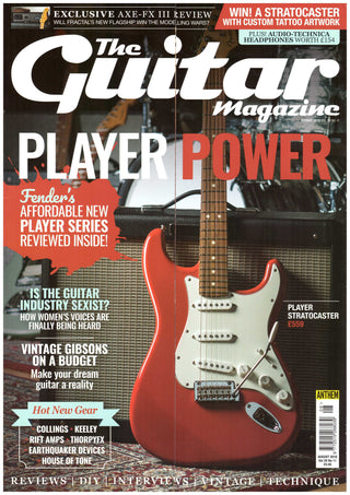 Vintage Bench Test, 1956 Gibson Les Paul Custom, Guitar Magazine, Aug 2018