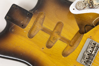 1957/'58 Fender Stratocaster, Hardtail, Sunburst