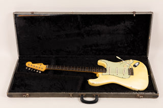 1962 Fender Stratocaster, Olympic White Refin