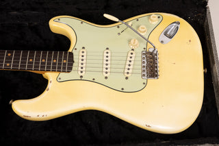 1962 Fender Stratocaster, Olympic White Refin