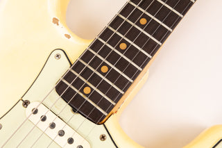 1962 Fender Stratocaster, Olympic White Refin