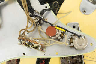 1962 Fender Stratocaster, Olympic White Refin