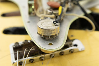 1962 Fender Stratocaster, Olympic White Refin