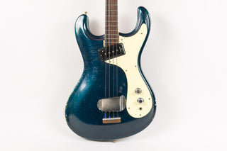 1965/66 Mosrite Ventures Bass, Ink Blue