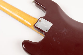 1966 Fender Precision Bass, Burgundy refin