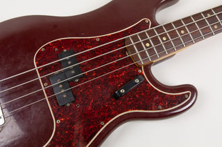 1966 Fender Precision Bass, Burgundy refin