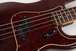 1966 Fender Precision Bass, Burgundy refin