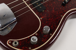 1966 Fender Precision Bass, Burgundy refin