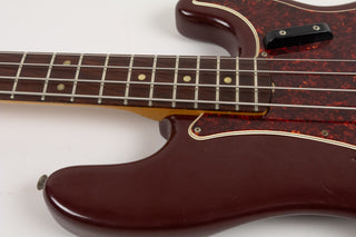 1966 Fender Precision Bass, Burgundy refin