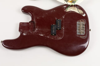 1966 Fender Precision Bass, Burgundy refin