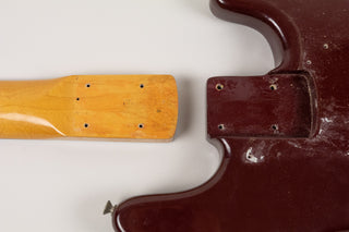 1966 Fender Precision Bass, Burgundy refin
