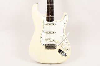 1966 Fender Stratocaster, Olympic White Refin