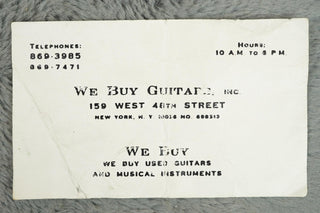 1972 Gretsch Model 6003 Folk