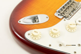 1996 Fender Custom Shop 1960 FMT Stratocaster, Aged Cherry Sunburst