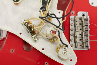 2006 Fender Mark Knopfler Signature Stratocaster, Hot Rod Red