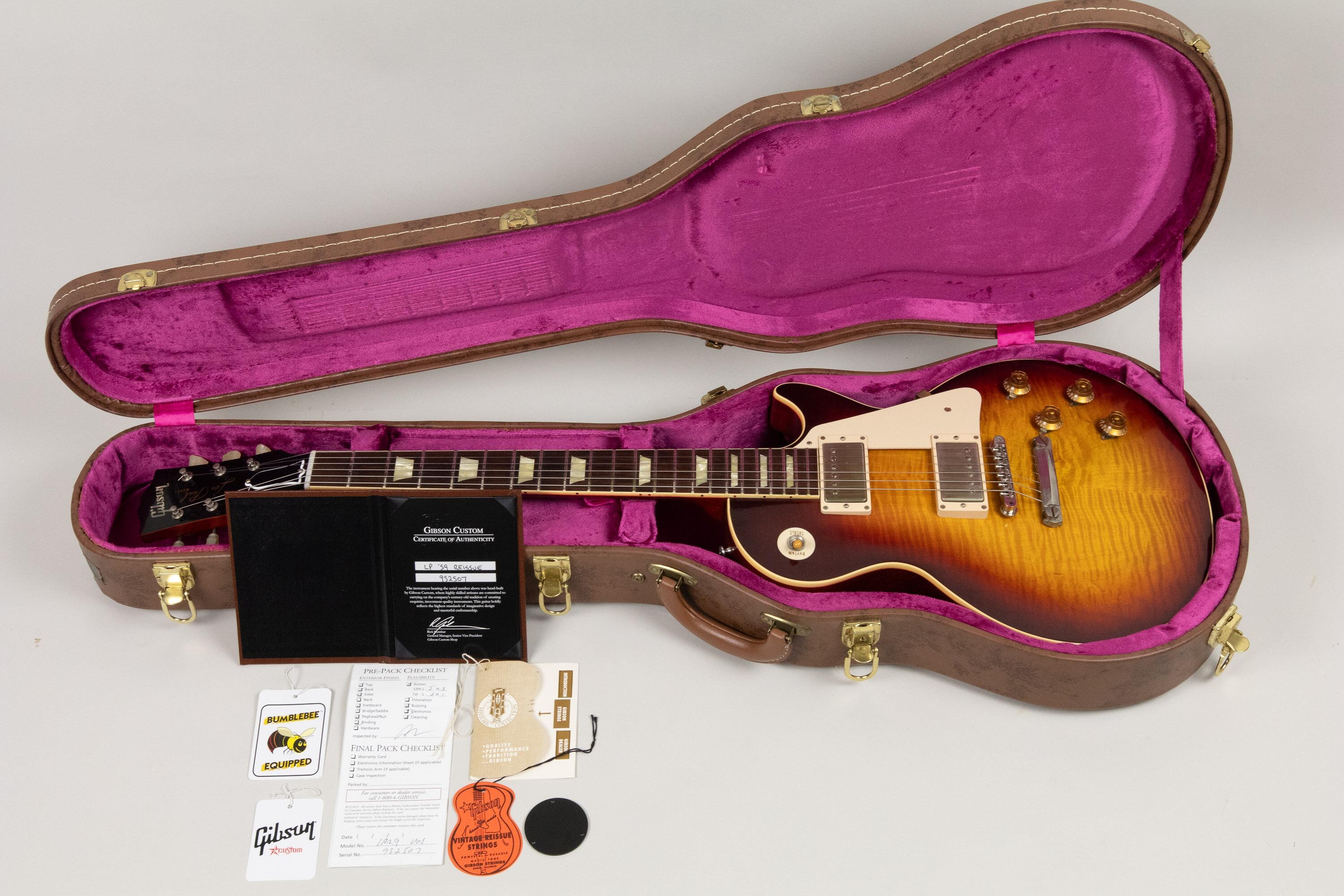 gibson les paul 59 tobacco burst Custom Shop 1959 Standard Reissue Faded String Taste The Gibson Custom Murphy Lab 1959 Les Paul Standard Ultra Light Aged in Southern Fade is a breathtaking recreation of one of the most sought Epiphone by Gibson Epiphone Inspired