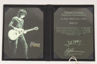 2013 Gibson Custom Joe Perry '59 Les Paul Std VOS, Sunburst