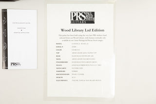 2016 PRS Wood Library Custom 24, Charcoal
