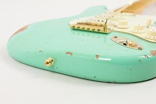 2021 Fender Custom Shop Ltd Ed 62 Stratocaster, Faded/Aged Sea Foam Green