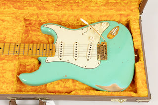 2021 Fender Custom Shop Ltd Ed 62 Stratocaster, Faded/Aged Sea Foam Green
