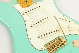 2021 Fender Custom Shop Ltd Ed 62 Stratocaster, Faded/Aged Sea Foam Green