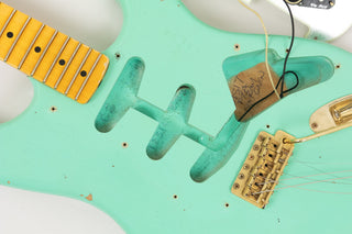 2021 Fender Custom Shop Ltd Ed 62 Stratocaster, Faded/Aged Sea Foam Green