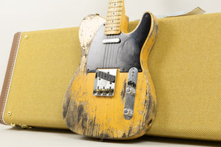 2021 Fender Custom Shop Telecaster, Heavy Relic Blonde