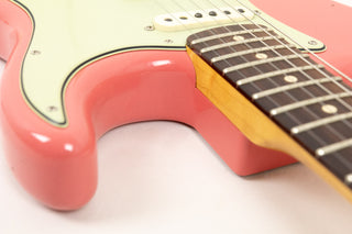 2024 Fender Custom Shop 1960 Stratocaster, Journeyman Relic, Faded Fiesta Red
