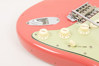 2024 Fender Custom Shop 1960 Stratocaster, Journeyman Relic, Faded Fiesta Red