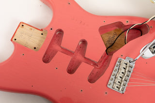 2024 Fender Custom Shop 1960 Stratocaster, Journeyman Relic, Faded Fiesta Red