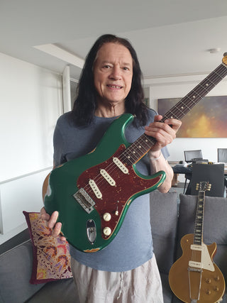 2023 Fender Custom Shop '62 Stratocaster, Mystic Pine Green, Ex-Robben Ford