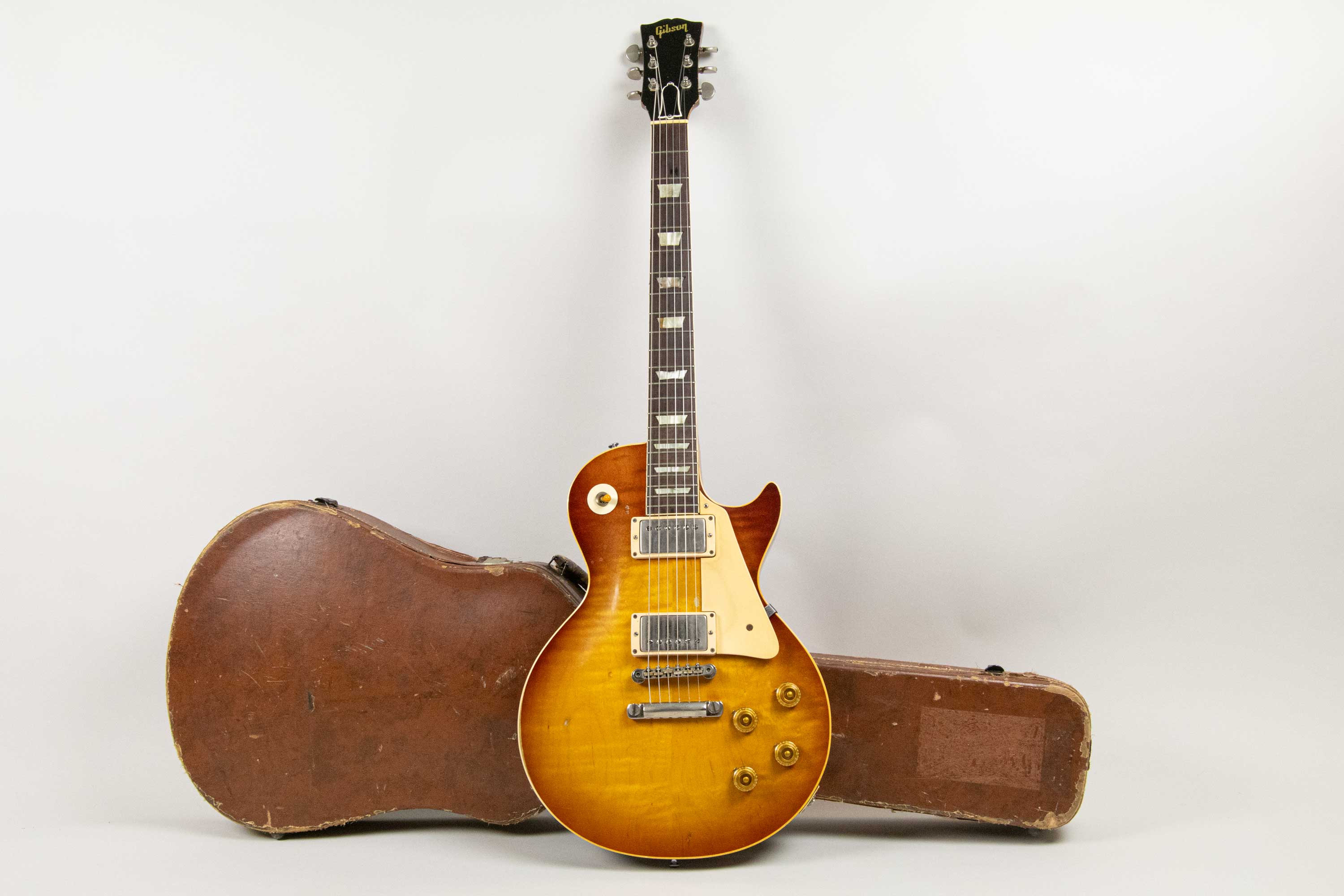 1959 gibson les paul tobacco sunburst Standard: Value, ID & Selling Guide long neck tenon Gibson Custom 1959 Les Paul