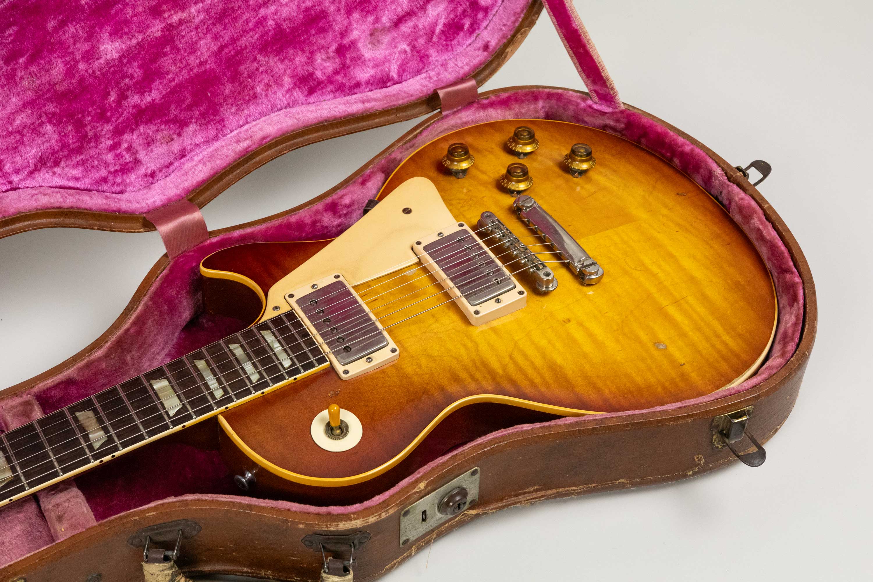 1959 gibson les paul tobacco sunburst Carter Vintage - The MK Burst Standard 50s era wiring 1959 Gibson Les Paul Standard,