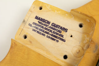 Manson Travel Guitar, Ex- Martin Barre, Natural