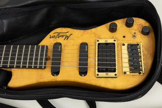 Manson Travel Guitar, Ex- Martin Barre, Natural