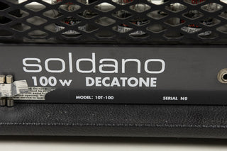 Soldano Decatone 100 Head, Ex-Martin Barre