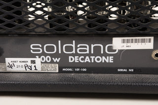 Soldano Decatone 100w Head, Ex-Martin Barre