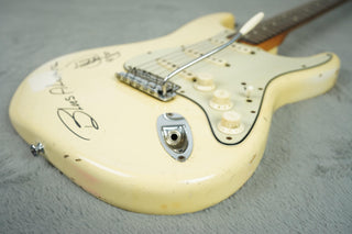 1965 Fender Stratocaster Olympic White ex Buddy Guy