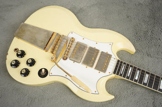 2020 Gibson Jimi Hendrix '67 SG Custom, Aged Polaris White