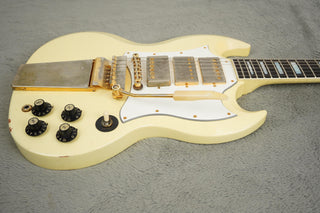 2020 Gibson Jimi Hendrix '67 SG Custom, Aged Polaris White