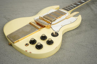 2020 Gibson Jimi Hendrix '67 SG Custom, Aged Polaris White