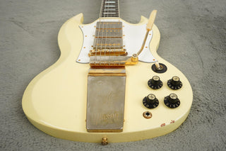 2020 Gibson Jimi Hendrix '67 SG Custom, Aged Polaris White