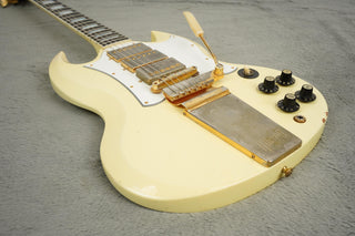 2020 Gibson Jimi Hendrix '67 SG Custom, Aged Polaris White