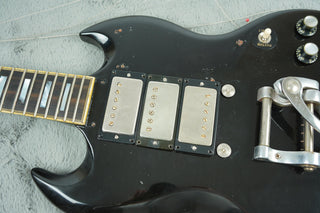 1965 Gibson SG Custom Refin Black