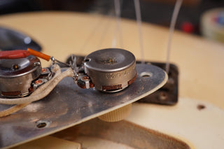 1964 Fender Stratocaster Korina Body Olympic White