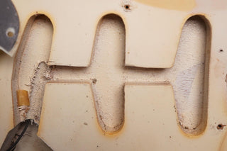 1964 Fender Stratocaster Korina Body Olympic White