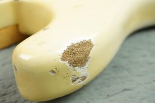 1964 Fender Stratocaster Korina Body Olympic White