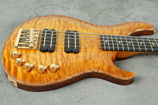 2010 PRS GG-5 String Bass, Honey Gold Burst