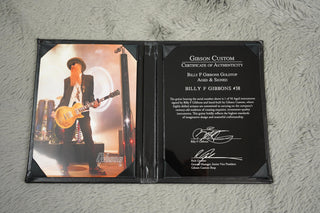 Gibson Billy Gibbons Goldtop Aged + Signed