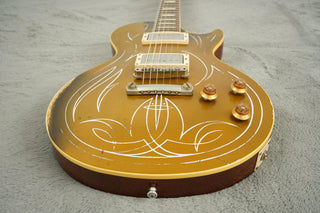 Gibson Billy Gibbons Goldtop Aged + Signed